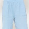 Musselin Bermuda-Shorts, Hellblau -Sassyclassy SassyClassy musselin bermuda shorts hellblau S3207S6103 7