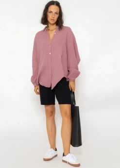 Musselin Bermuda-Shorts, Schwarz -Sassyclassy SassyClassy musselin bermuda shorts schwarz S2206B4847 4