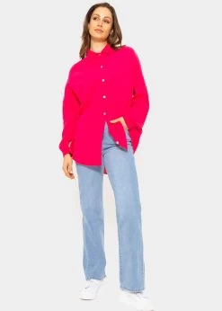 Musselin Bluse Im Regular Fit - Himbeerrot 17 Musselin Bluse Im Regular Fit - Himbeerrot -Sassyclassy SassyClassy musselin bluse im regular fit himbeerrot S3204B5873gFCzHMOQEl0y3