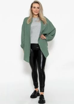 Musselin Bluse Oversize, Salbeigrün 23 Musselin Bluse Oversize, Salbeigrün -Sassyclassy SassyClassy musselin bluse oversize grun S1204B3898kHEm44MB7mqr5