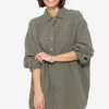 Musselin Bluse Oversize, Khaki 1 Musselin Bluse Oversize, Khaki -Sassyclassy SassyClassy musselin bluse oversize khaki S2201B4516 2MnOO8lsEYHhdw