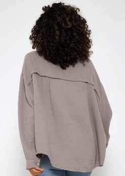 Musselin Bluse Oversize, Kurz, Taupe 18 Musselin Bluse Oversize, Kurz, Taupe -Sassyclassy SassyClassy musselin bluse oversize kurz taupe S1204B3894 5bBipQe5VjnPS179lqI8IEmx3h6