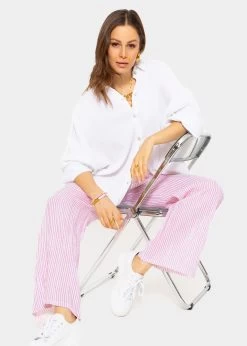 Musselin Pants, Gestreift, Pink-weiß 12 Musselin Pants, Gestreift, Pink-weiß -Sassyclassy SassyClassy musselin pants gestreift pink weiss S3205B5921 11pKR19Tr9OGD6