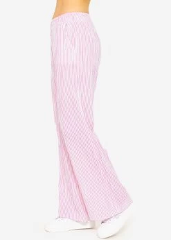 Musselin Pants, Gestreift, Pink-weiß 17 Musselin Pants, Gestreift, Pink-weiß -Sassyclassy SassyClassy musselin pants gestreift pink weiss S3205B5921 48v5gukkANQiv3