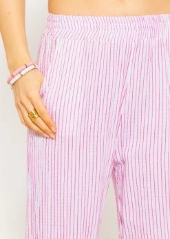 Musselin Pants, Gestreift, Pink-weiß 19 Musselin Pants, Gestreift, Pink-weiß -Sassyclassy SassyClassy musselin pants gestreift pink weiss S3205B5921 5ZmBxl3Ox5IyWh