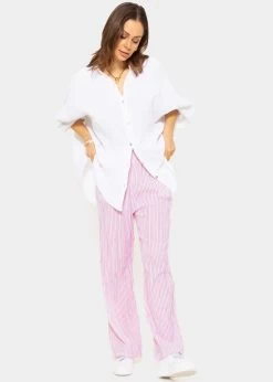 Musselin Pants, Gestreift, Pink-weiß 14 Musselin Pants, Gestreift, Pink-weiß -Sassyclassy SassyClassy musselin pants gestreift pink weiss S3205B5921 7tJjPgW11cyyzG