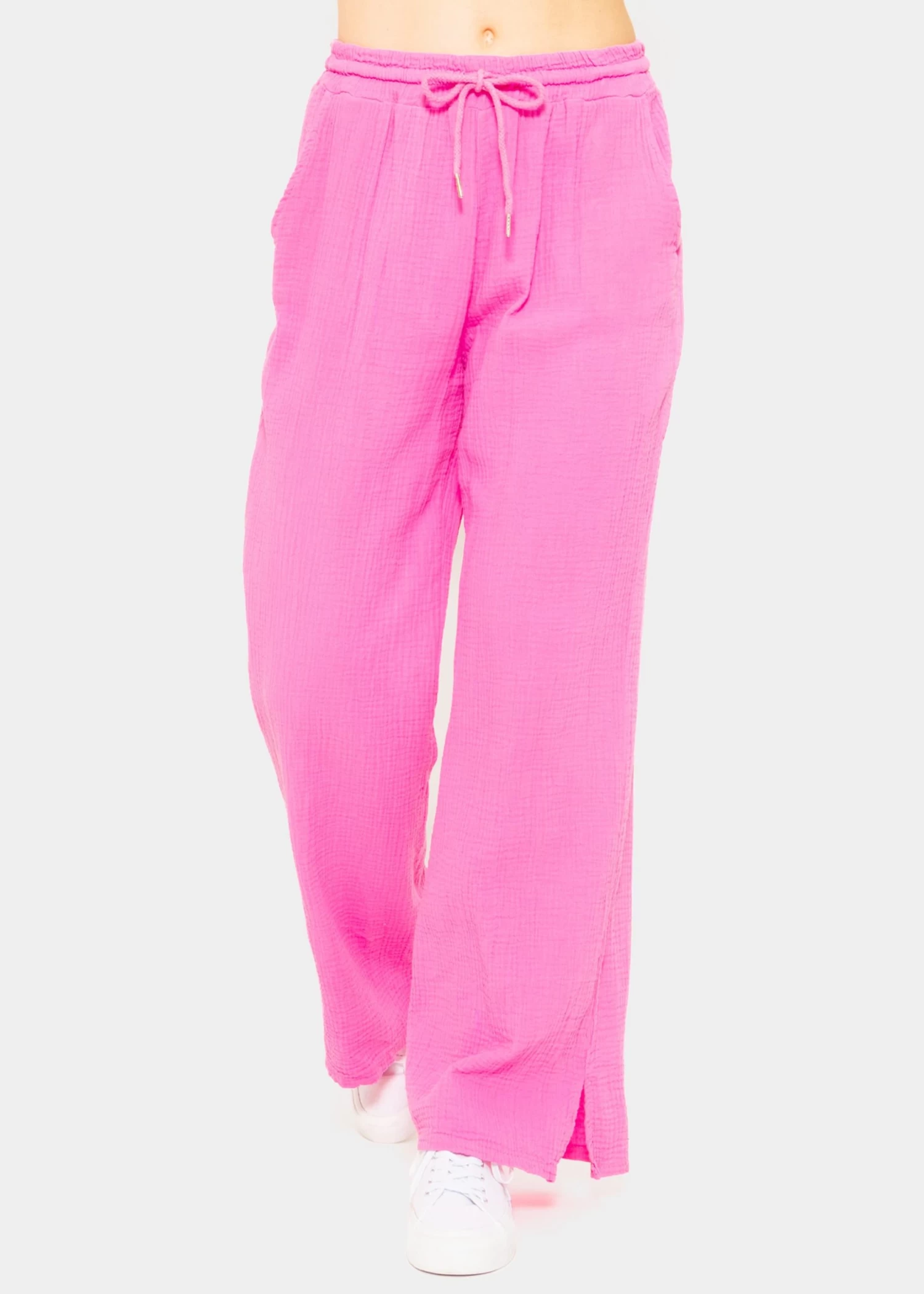 Musselin Pants, Pink 5 Musselin Pants, Pink – Bild 3