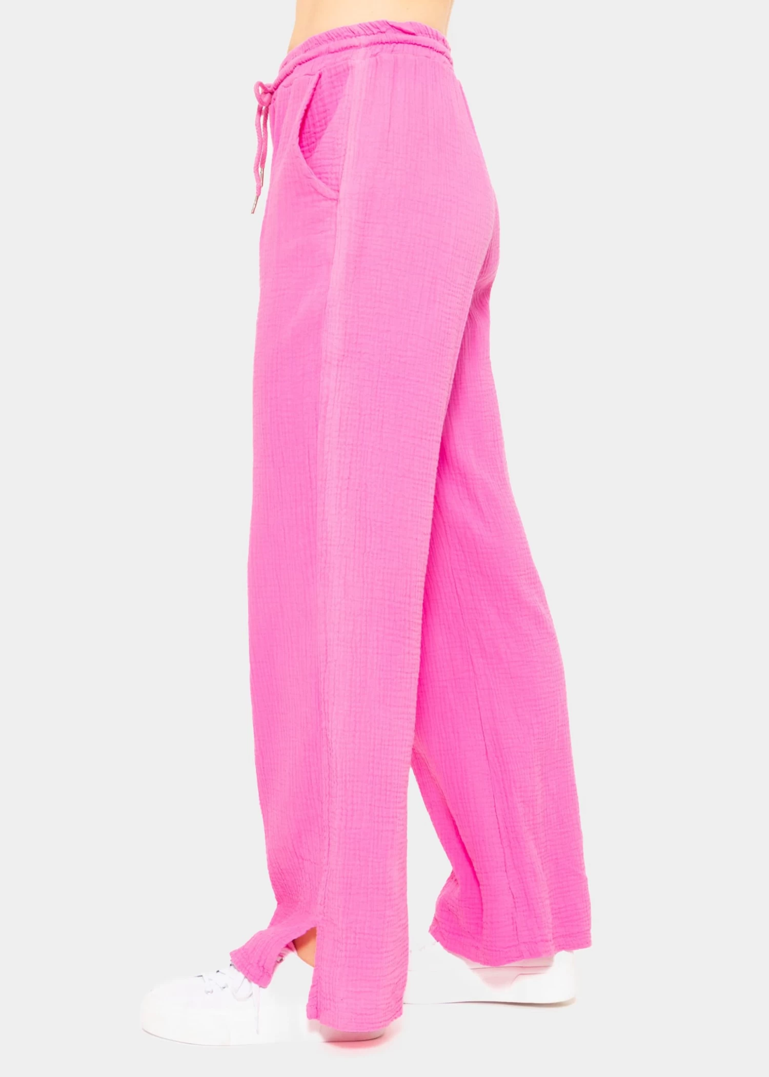 Musselin Pants, Pink 6 Musselin Pants, Pink – Bild 4