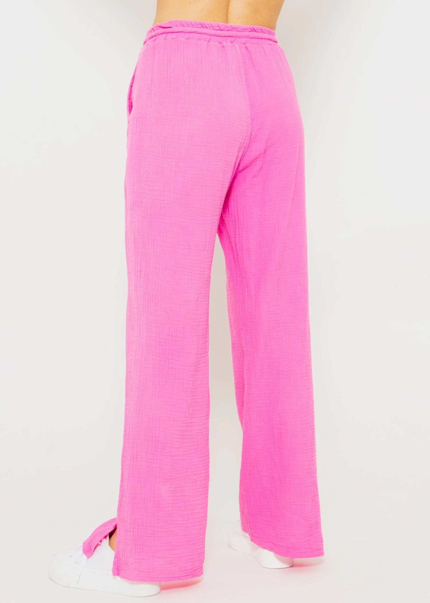 Musselin Pants, Pink 7 Musselin Pants, Pink – Bild 5