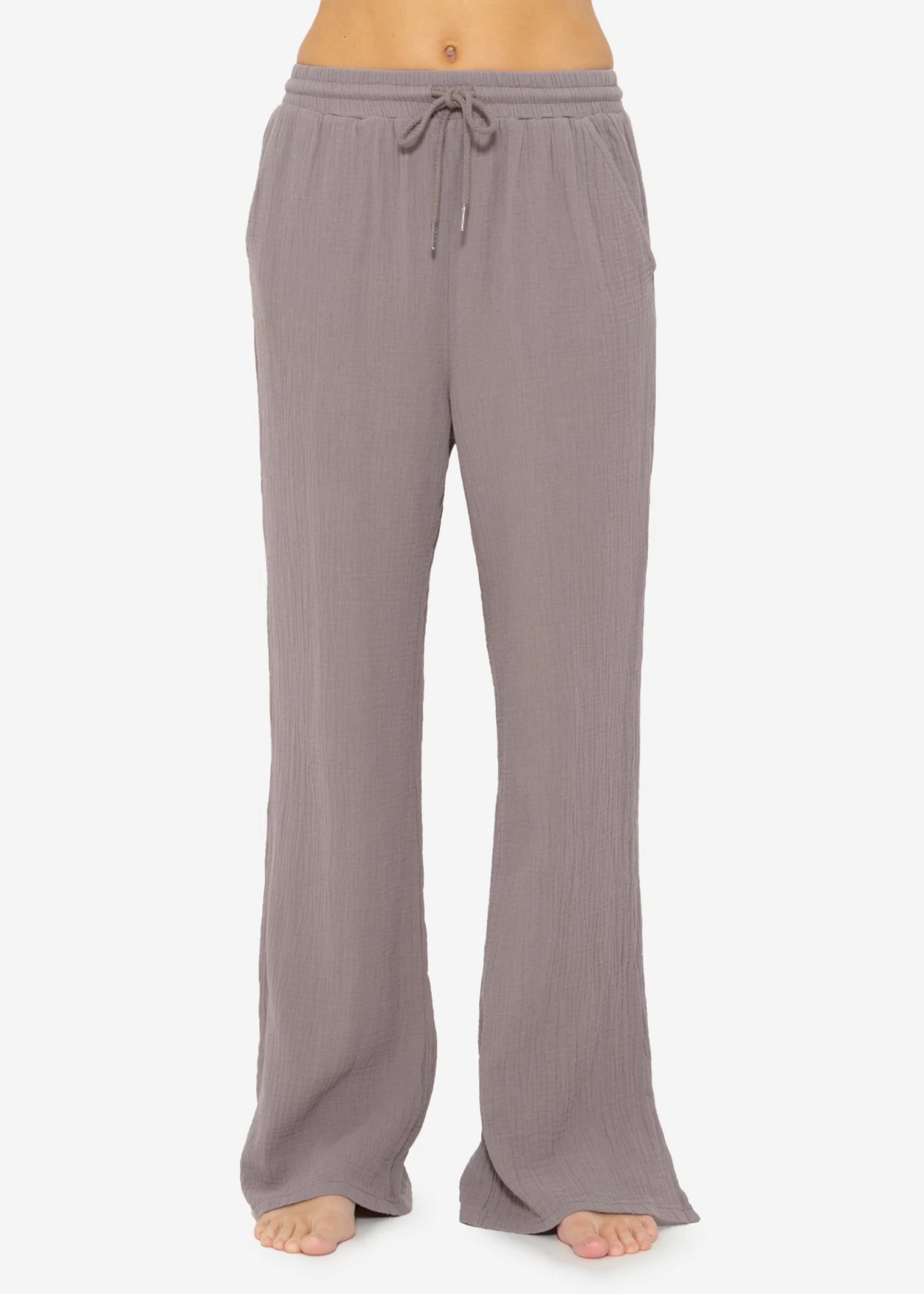 Musselin Pants, Taupe 3 Musselin Pants, Taupe