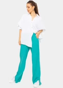 Musselin Pants, Türkis 13 Musselin Pants, Türkis -Sassyclassy SassyClassy musselin pants turkis S3207B6041 1JjzASlV1MVfwM