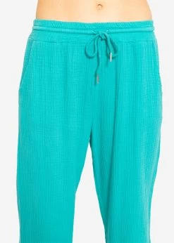 Musselin Pants, Türkis 19 Musselin Pants, Türkis -Sassyclassy SassyClassy musselin pants turkis S3207B6041 32FhdFMxuhDxQh