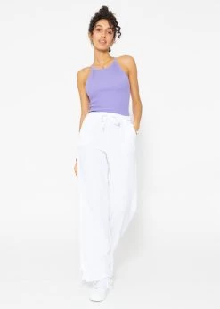 Musselin Pants, Weiß -Sassyclassy SassyClassy musselin pants weiss S2205B3975 2