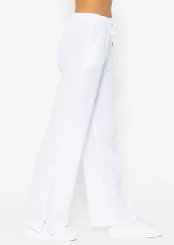 Musselin Pants, Weiß -Sassyclassy SassyClassy musselin pants weiss S2205B3975 3