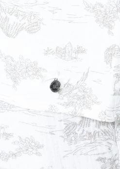 Musselin Pyjamashirt Mit Print - Weiß-taupe -Sassyclassy SassyClassy musselin pyjamashirt mit print weiss taupe S3209NI6450 7