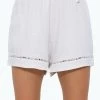 Musselin Pyjamashorts Mit Spitzenborte - Hellbeige -Sassyclassy SassyClassy musselin pyjamashorts mit spitzenborte hellbeige S3209NS6451 6