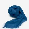 Musselin Schal - Blau -Sassyclassy SassyClassy musselin schal blau S3209AS1553 2w6QCgq6Yb4S0m