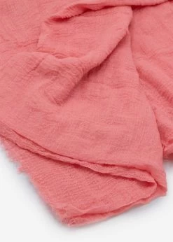 Musselin Schal - Peach 11 Musselin Schal - Peach -Sassyclassy SassyClassy musselin schal koralle S4202AS9039 1