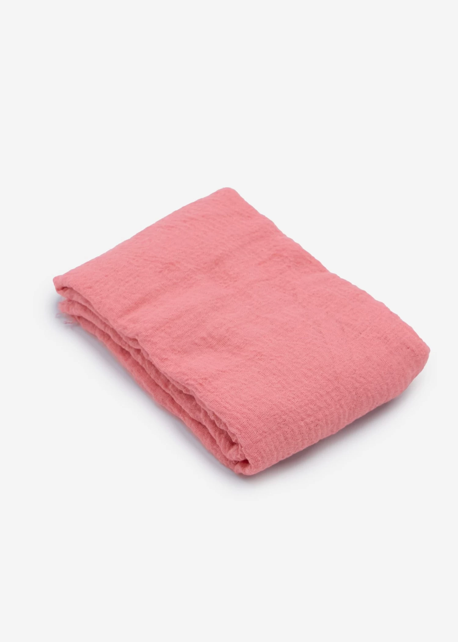 Musselin Schal - Peach 5 Musselin Schal - Peach – Bild 3