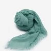 Musselin Schal - Salbeigrün -Sassyclassy SassyClassy musselin schal ozeangrun S4202AS9041 1