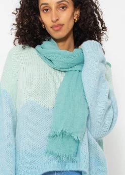 Musselin Schal - Salbeigrün 10 Musselin Schal - Salbeigrün -Sassyclassy SassyClassy musselin schal ozeangrun S4202AS9041pzuf7aS3tem2l