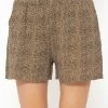 Musselin Shorts Mit Leo-Print, Beige -Sassyclassy SassyClassy musselin shorts mit leo print S3205B5932 2