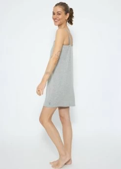 Nachthemd - Grau Melange -Sassyclassy SassyClassy nachthemd grau melange S3209NN6489 4