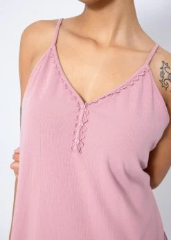 Nachthemd - Rosa -Sassyclassy SassyClassy nachthemd rosa S3209NN6488 6