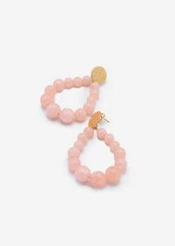 Ohrstecker Gold Mit Perlen - Peach 10 Ohrstecker Gold Mit Perlen - Peach -Sassyclassy SassyClassy ohrstecker gold mit perlen peach S4202AO903 3