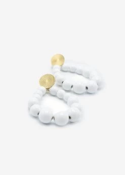 Ohrstecker Gold Mit Perlen - Weiß -Sassyclassy SassyClassy ohrstecker gold mit perlen weiss S4201AO6660 1Z8hmOWuiuYz4R