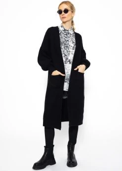 Oversize Bluse Mit Print - Schwarz-weiß 10 Oversize Bluse Mit Print - Schwarz-weiß -Sassyclassy SassyClassy oversize bluse mit print schwarz weiss S3207E6163 1