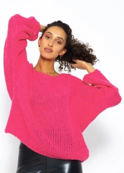Oversize Pullover - Pink -Sassyclassy SassyClassy oversize pullover pink S3209P6300 6BJZ9vHMRfhote
