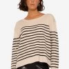 Pullover Mit Pailletten Streifen - Beige -Sassyclassy SassyClassy pullover beige S3208P6306 30QBOT9kYOiOAB