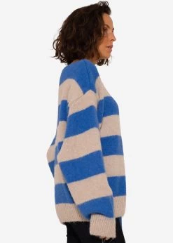 Pullover Mit Blockstreifen - Blau-beige 13 Pullover Mit Blockstreifen - Blau-beige -Sassyclassy SassyClassy pullover mit block streifen blau beige S3208P6214 6tcmbzY7dMwx02