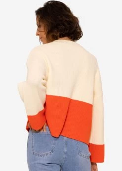Pullover Mit Orangefarbenem Saum - Offwhite 13 Pullover Mit Orangefarbenem Saum - Offwhite -Sassyclassy SassyClassy pullover mit orangefarbenem offwhite S3208P6222 4eNeM4USUVy9ky
