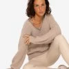 Pullover Mit Spitzen-Ausschnitt - Beige 1 Pullover Mit Spitzen-Ausschnitt - Beige -Sassyclassy SassyClassy pullover mit spitzen ausschnitt beige S3207P6098CnulrIn49YsrZ