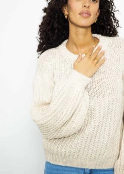 Pullover Mit Struktur - Beige -Sassyclassy SassyClassy pullover mit struktur beige S3211P6730 5aaHWH2PATqgUv