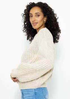 Pullover Mit Struktur - Beige -Sassyclassy SassyClassy pullover mit struktur beige S3211P6730AwVfoDHWYzfQl