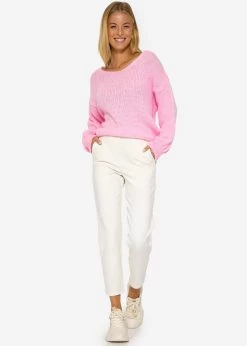 Pullover Mit V-Ausschnitt - Rosa -Sassyclassy SassyClassy pullover mit v ausschnitt rosa S3209P6411 8y5hPAaqRMTpws