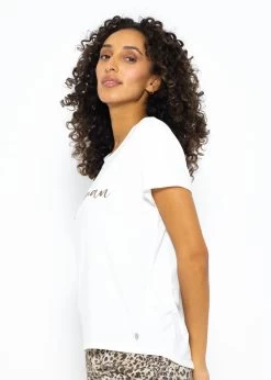 Pyjama Shirt Mit Print - Offwhite -Sassyclassy SassyClassy pyjama shirt mit print offwhite S3209NI6477 27bQgDCQqBl04d