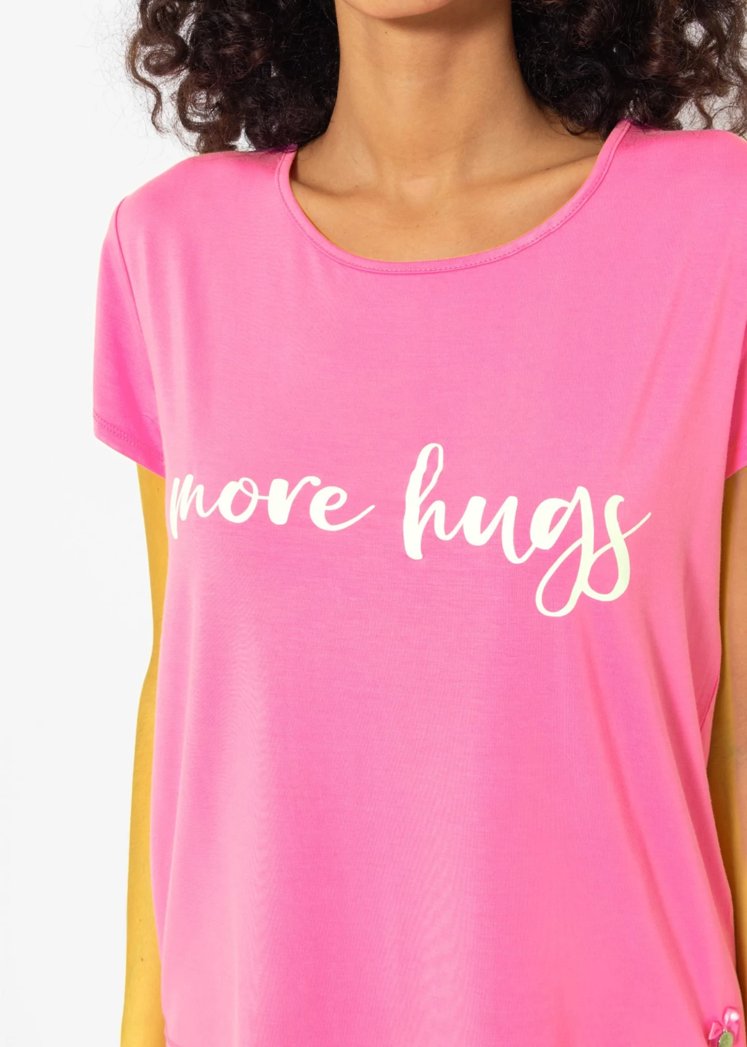 Pyjamashirt Mit Print - Pink 8 Pyjamashirt Mit Print - Pink – Bild 6