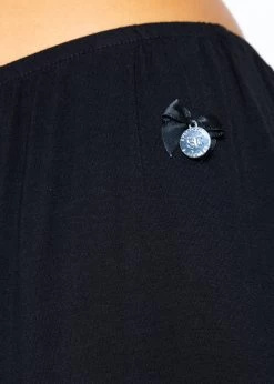 Jersey Pyjamahose - Schwarz -Sassyclassy SassyClassy pyjamahose schwarz S3209NH6476 6