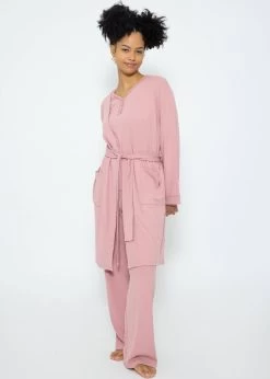 Pyjamashirt Langarm - Rosa -Sassyclassy SassyClassy pyjamashirt langarm rosa S3209NT6490 3