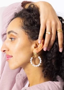 Ring Mit Jade Stein - Gold 8 Ring Mit Jade Stein - Gold -Sassyclassy SassyClassy ring mit jade stein gold S4201AR6663