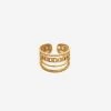 Ring Mit Kettendetail, Gold -Sassyclassy SassyClassy ring mit kettendetail in gold S2203A1057 1