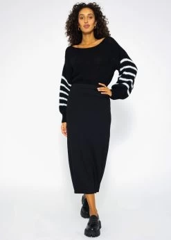 Rip Jersey Rock, Schwarz -Sassyclassy SassyClassy rip jersey rock schwarz S3204B5821 1