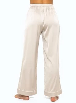 Satin Pants Mit Paspel - Champagner -Sassyclassy SassyClassy satin pants mit paspel champagner S3209NH6421 7