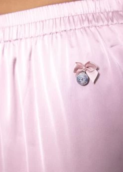 Satin Pants Mit Paspel - Rosa -Sassyclassy SassyClassy satin pants mit paspel rosa S3209NH6420 8y044TQ8evS29W