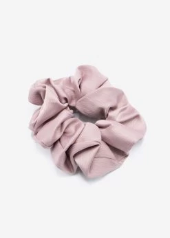 Satin-Scrunchie, Rosa