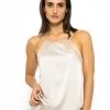 Satin Pyjama Top Mit Spitze - Champagner -Sassyclassy SassyClassy satin top mit spitze champagner S3209NT6418 4